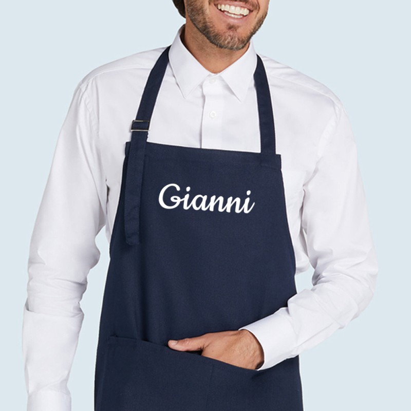 Grembiule da cucina in cotone personalizzabile Grembiule da cucina in cotone personalizzabile